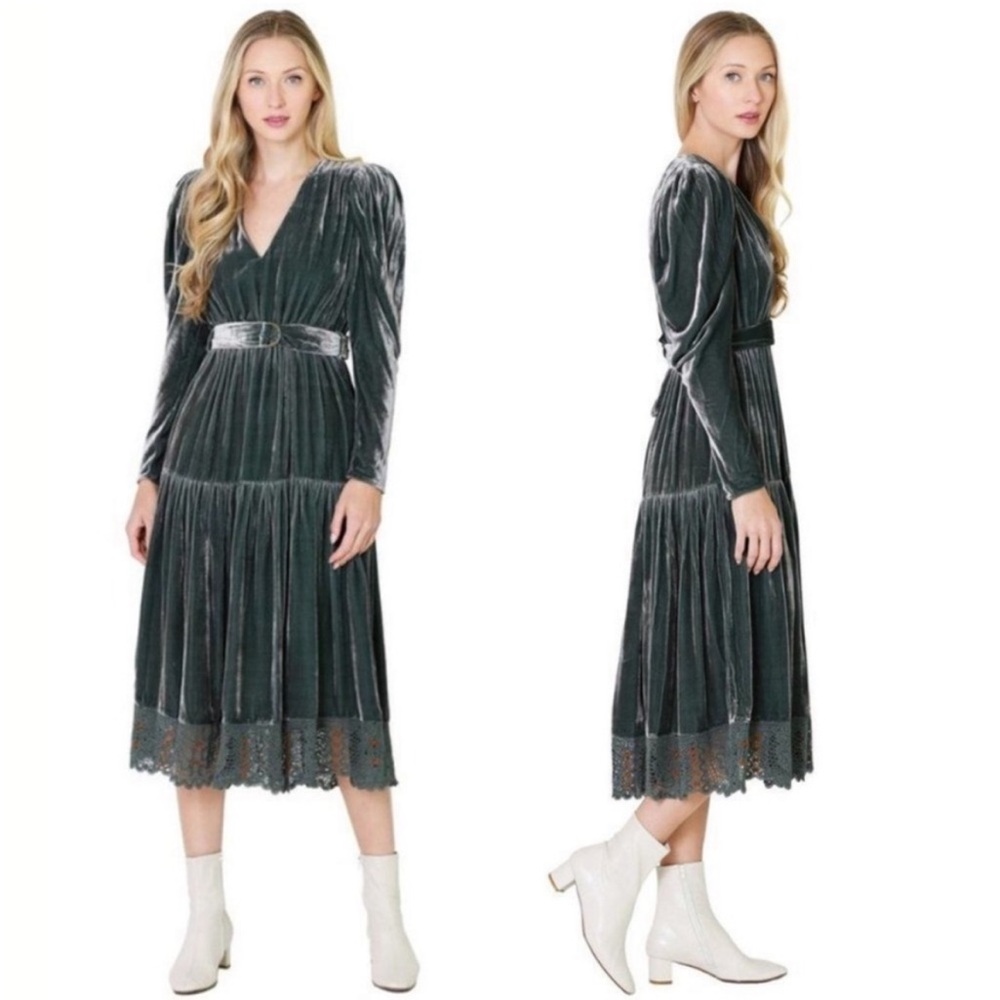 Ulla Johnson Lena Velvet Dress size 8